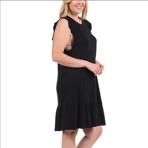Beliino Plus Ruffle Shift Dress